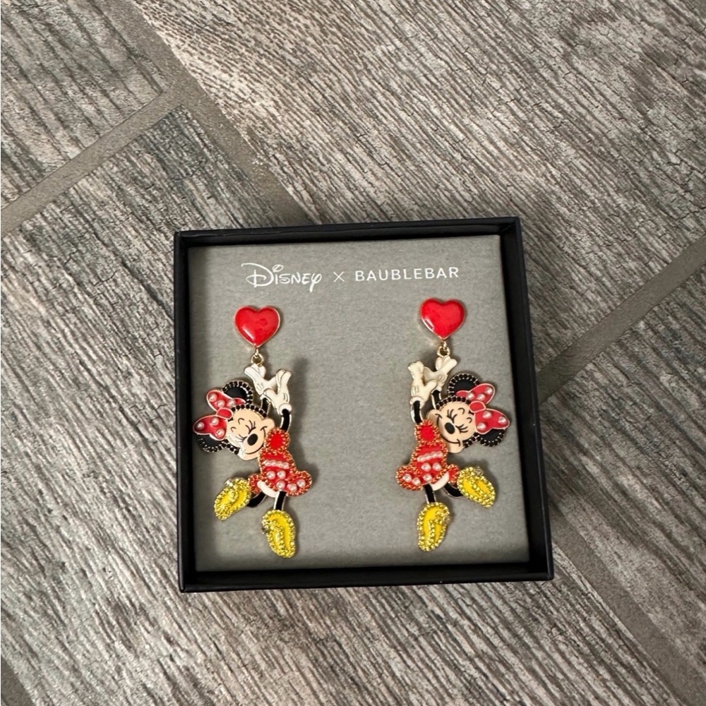 Disney x BaubleBar Minnie Mouse Earrings